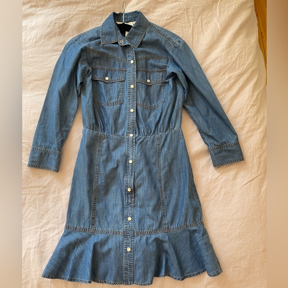 Veronica Beard NWT Chambray Dress Size 0